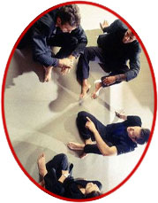 picture of professionals talking in circle