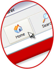using Internet Explorer